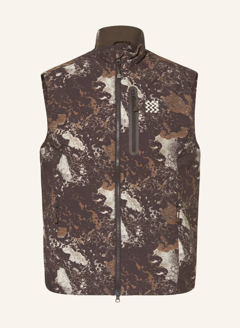 Manors Funktionsweste Woodland Course braun von MANORS