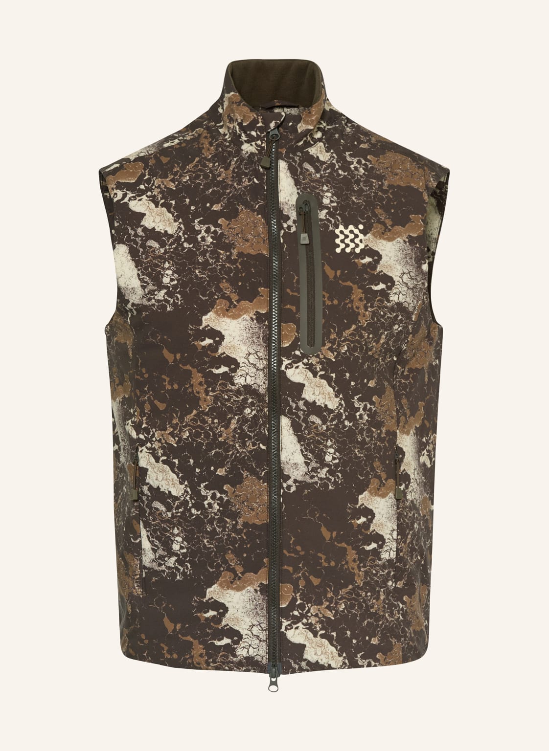 Manors Funktionsweste Woodland Course braun von MANORS