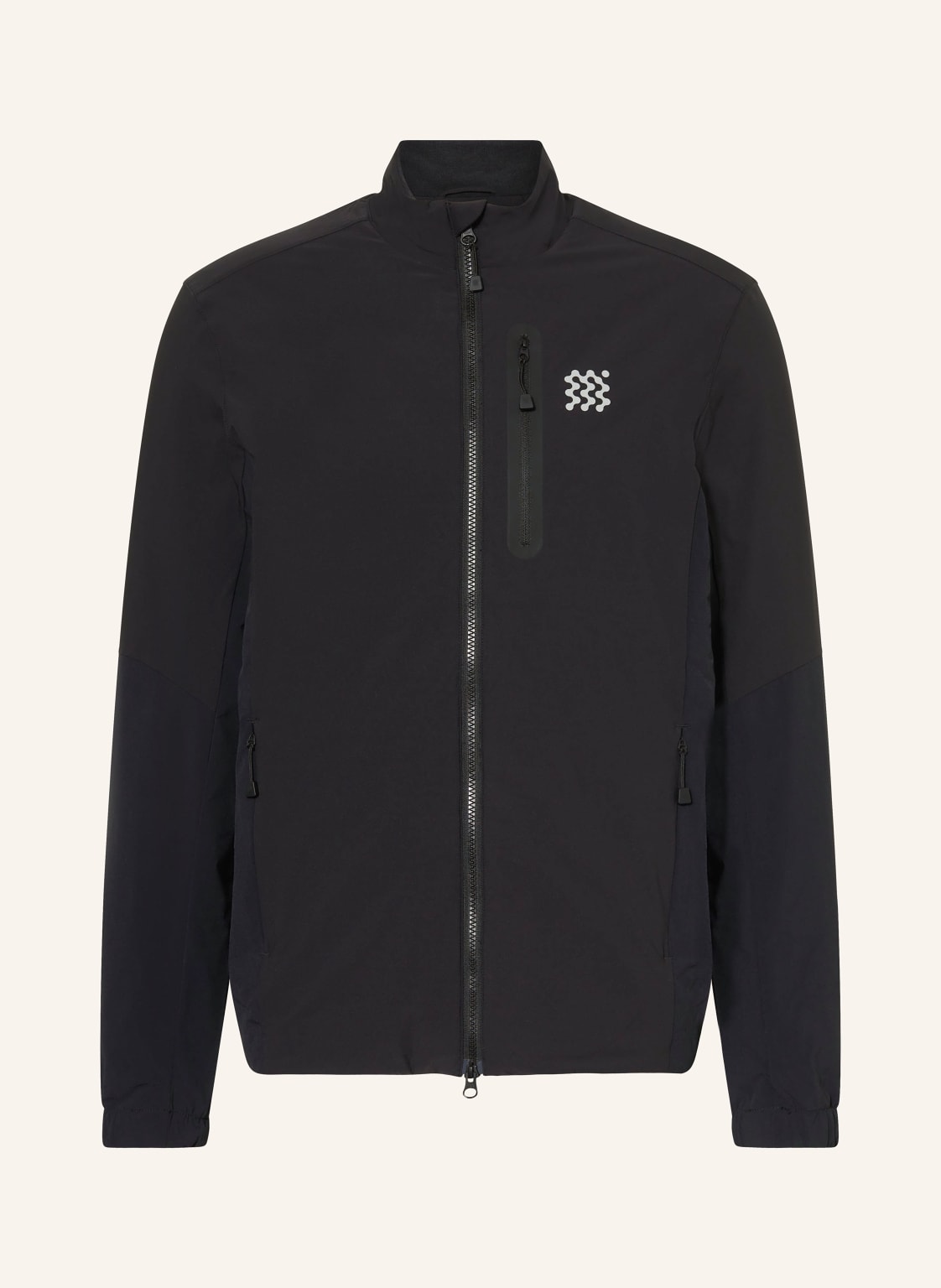 Manors Golfjacke Insulated Course schwarz von MANORS