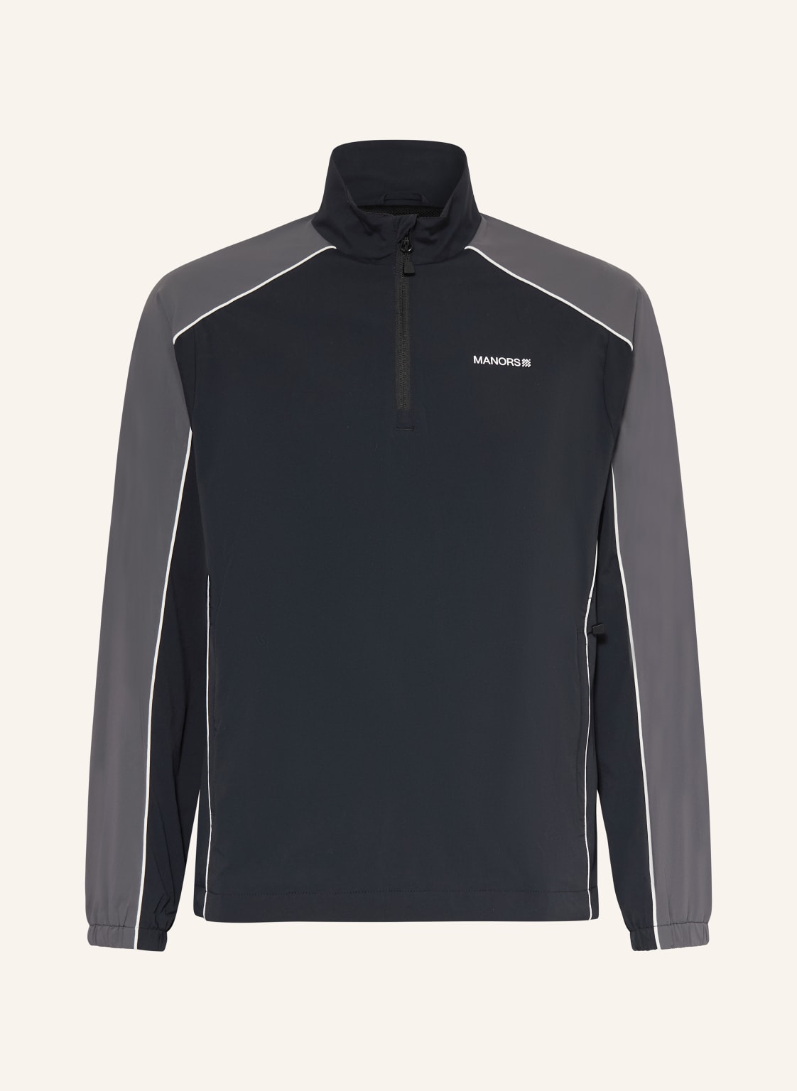 Manors Golfjacke Ranger schwarz von MANORS