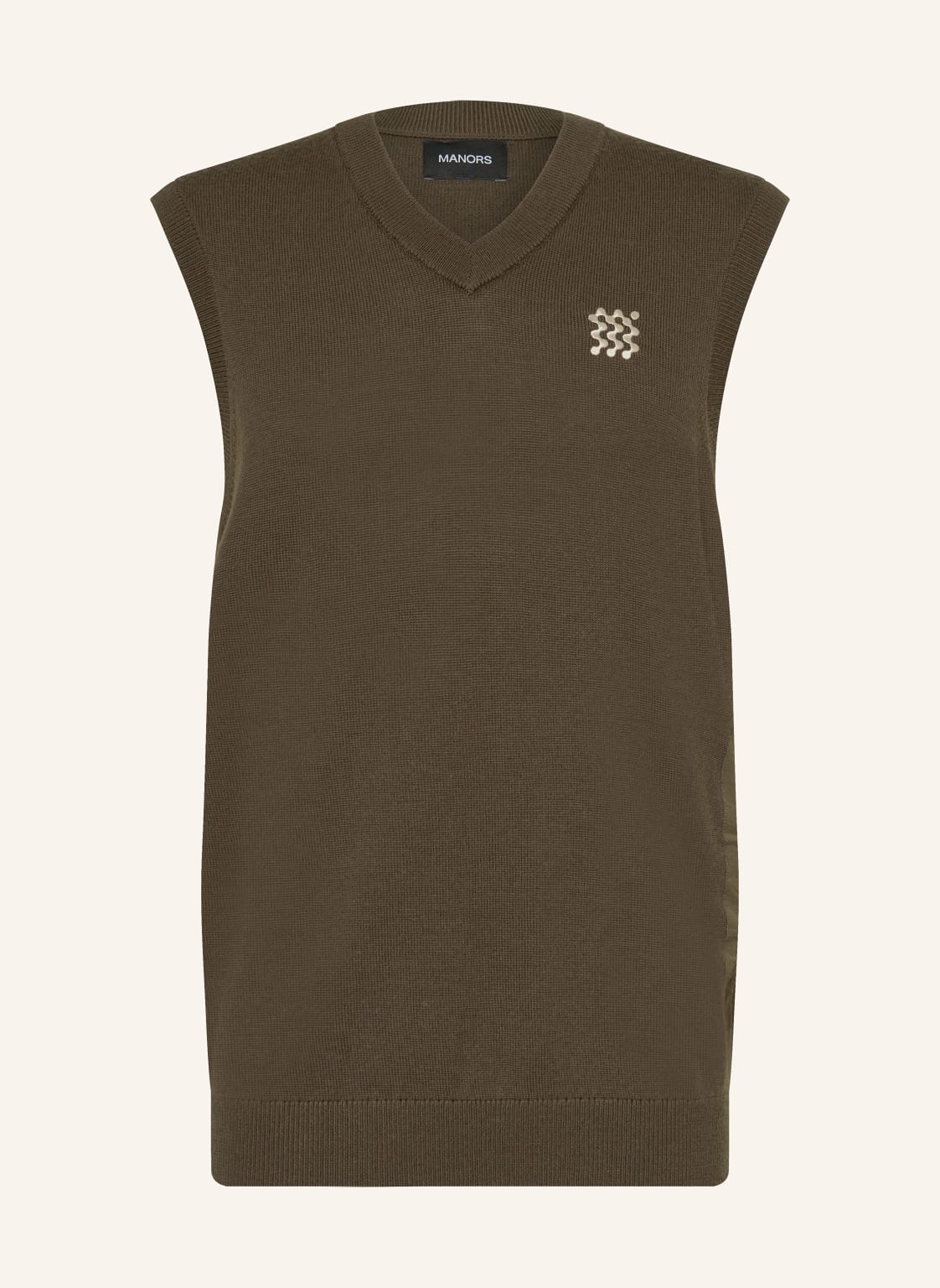 Manors Pullunder braun von MANORS