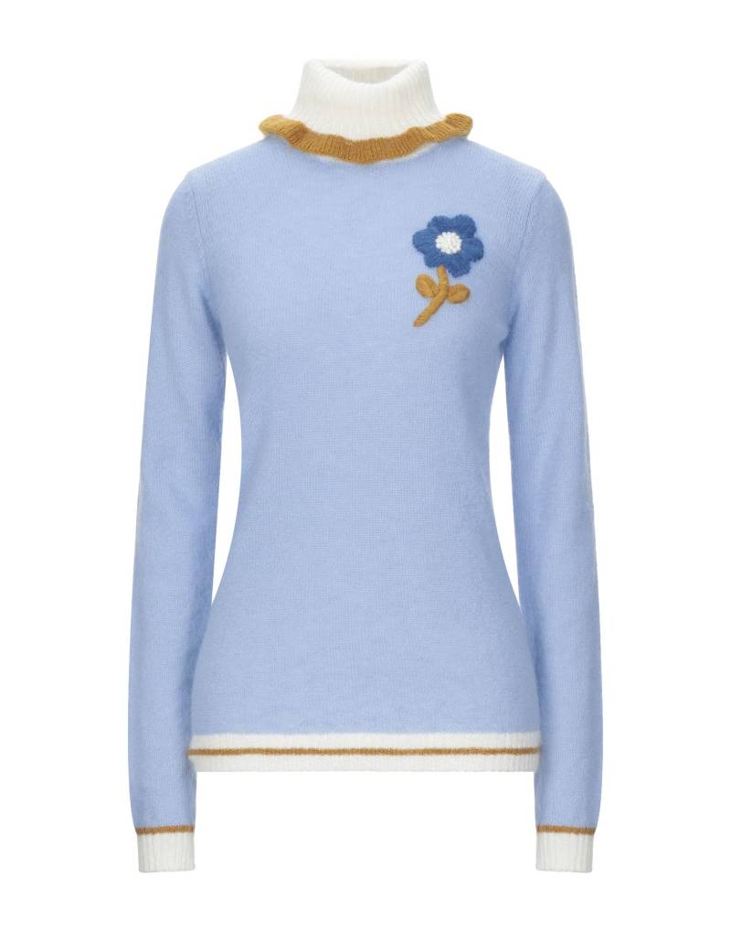 MANOUSH Rollkragenpullover Damen Himmelblau von MANOUSH