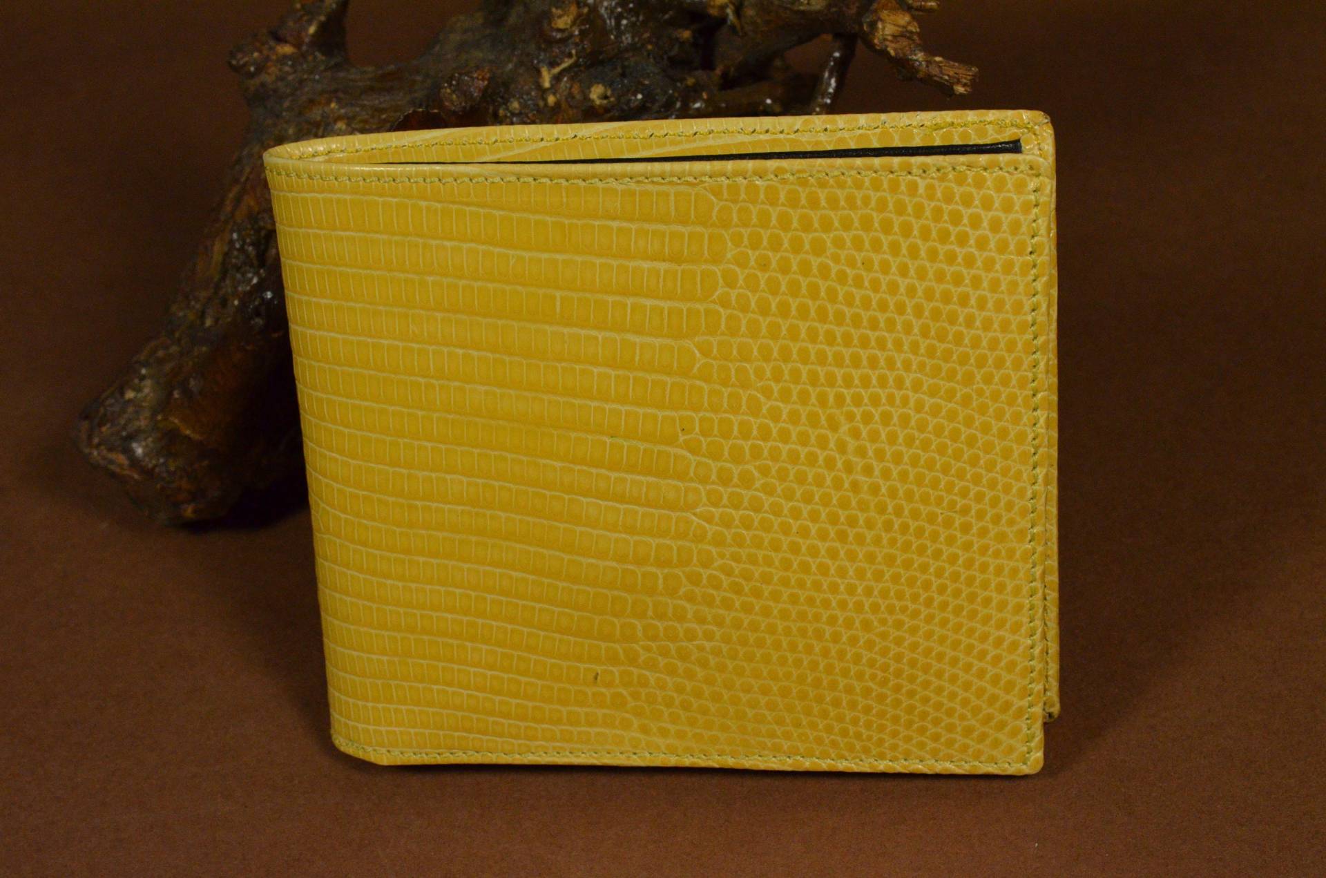 Handgemachte Geldbörse Aus Echtem Eidechsenleder von MANSAREA