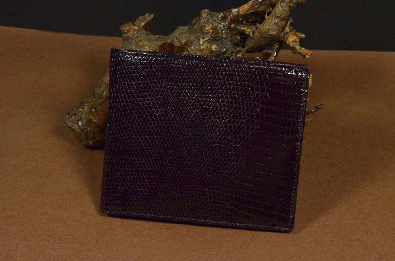 Handgemachte Geldbörse Aus Echtem Eidechsenleder von MANSAREA