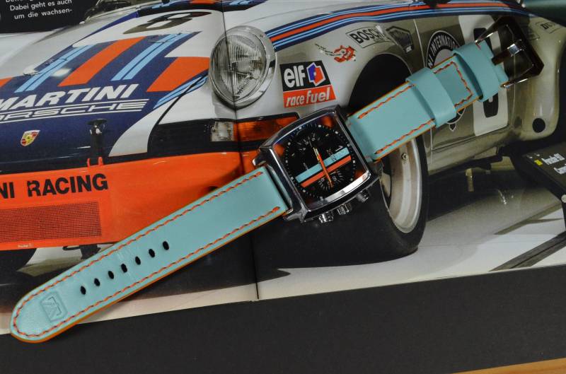 Handgefertigtes Kalbsleder Uhrenarmband 22 24 26 Mm Für Panerai Etc von MANSAREA