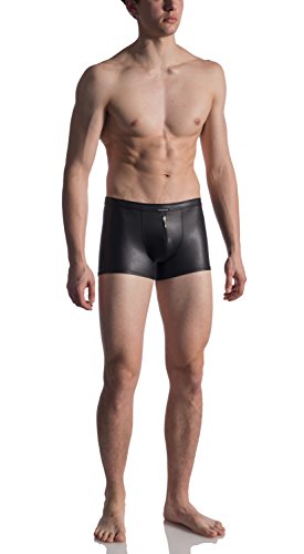 MANSTORE M510 Zipped Pants - hauchdünne Mikrofaser - Fb. Black - Gr.XL - Limitierte Kollektion von MANSTORE