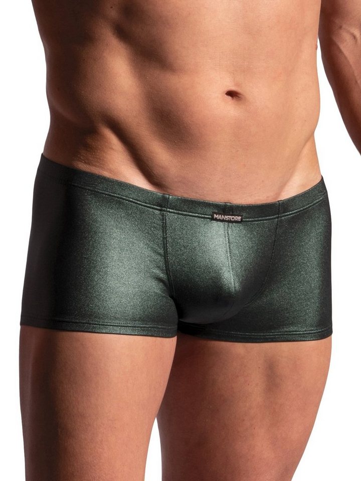 MANSTORE Retro Pants MANSTORE M2221 Micro Pants dunkelgrün metallic von MANSTORE