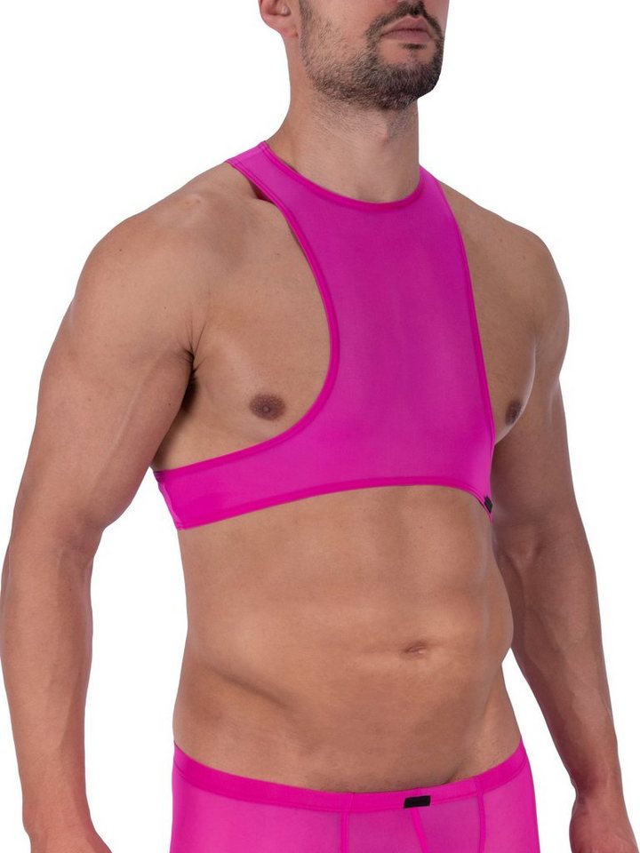 MANSTORE Ringertop MANSTORE M2327 Cropped Top hotpink von MANSTORE