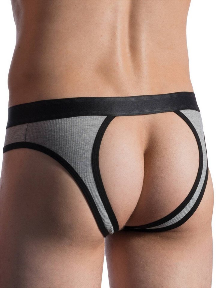 MANSTORE String Manstore Jock Brief M811 Underwear Grey M von MANSTORE