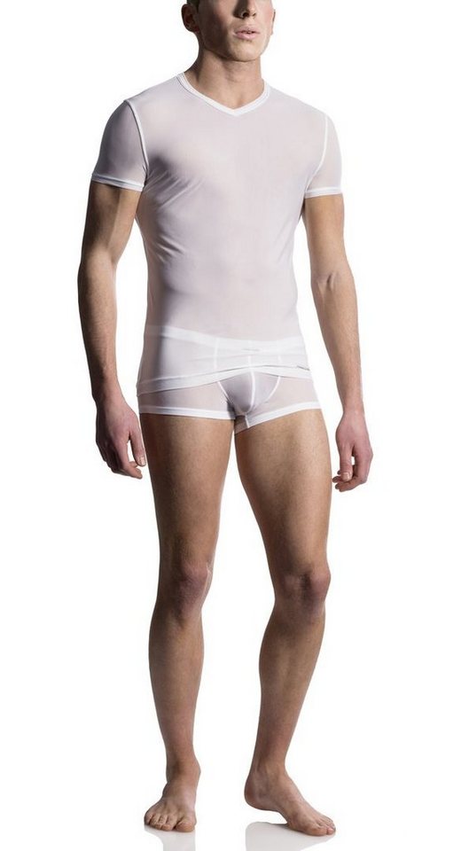 MANSTORE Unterziehshirt M101-V-Neck Shirt 2er Pack (Spar-Pack, Vorteilspack, 2er-Pack) von MANSTORE