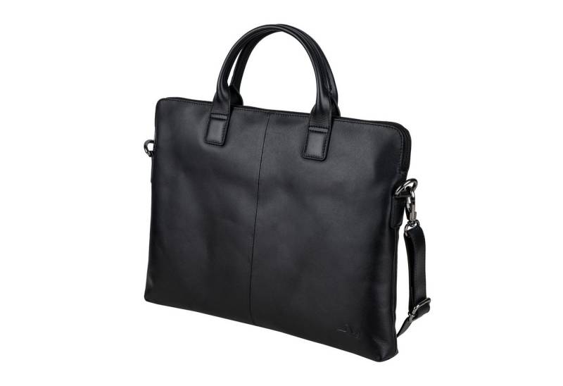 MANTA Laptoptasche Echtleder Notebooktasche 14-oder 16-Zoll, Aktentasche, Business-Bag, Echtes Leder von MANTA