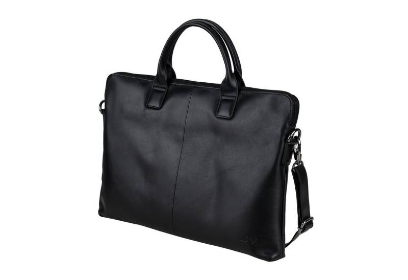 MANTA Laptoptasche Echtleder Notebooktasche 14-oder 16-Zoll, Aktentasche, Business-Bag, Echtes Leder von MANTA