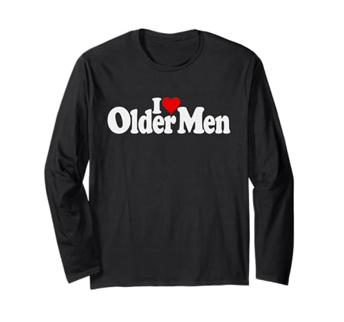 I LOVE HEART ÄLTERE MÄNNER DADDY MANTHER Langarmshirt I LOVE HEART ÄLTERE MÄNNER DADDY MANTHER Langarmshirt von MANTHER HEART APPAREL