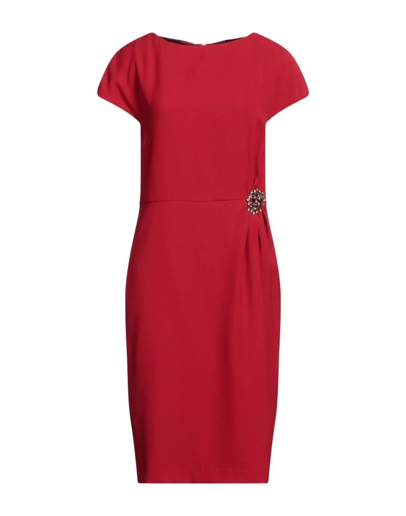 MANTOVANI Midi-kleid Damen Rot von MANTOVANI