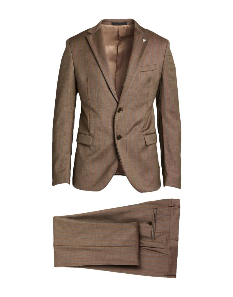 MANUEL RITZ Anzug Herren Braun von MANUEL RITZ