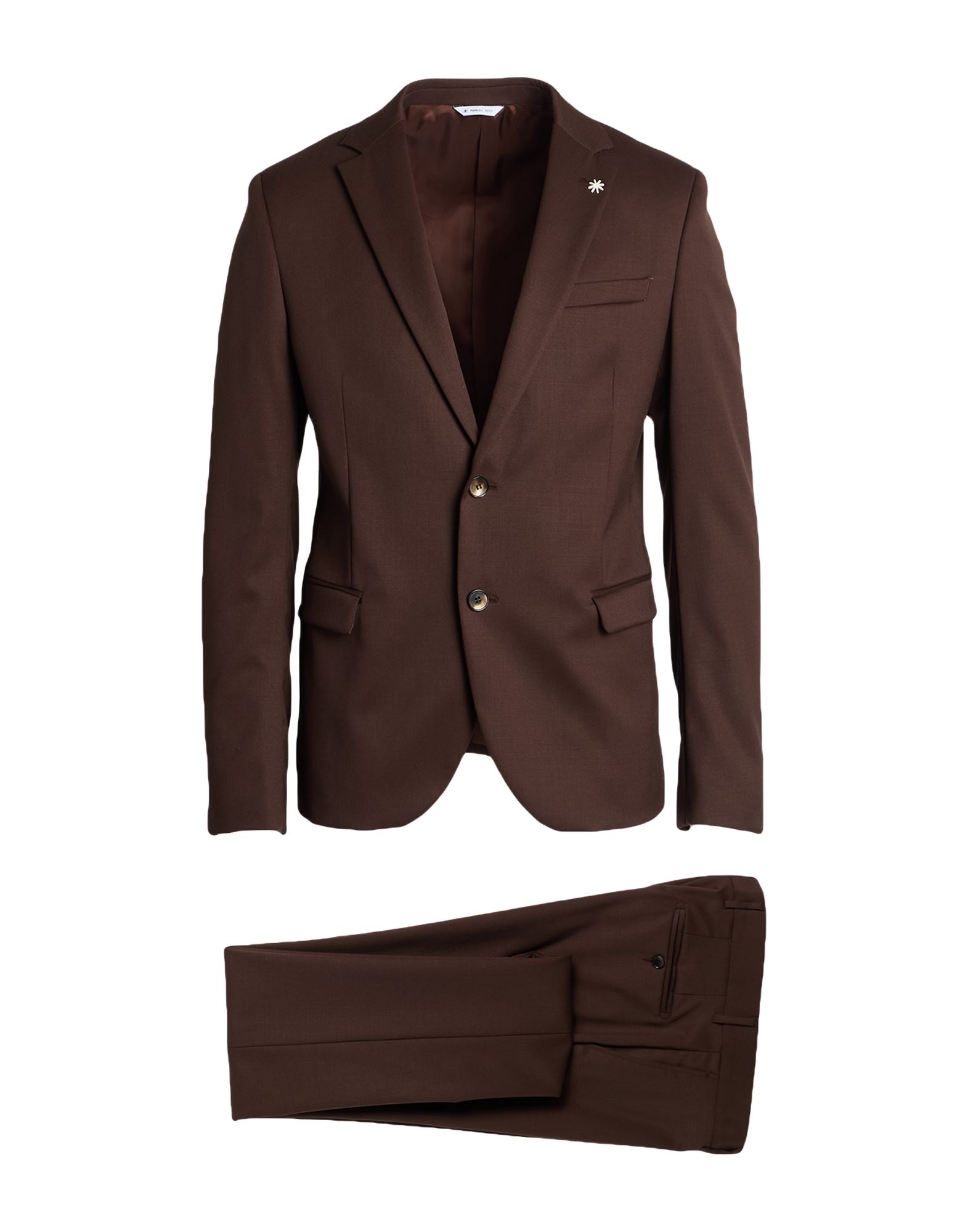 MANUEL RITZ Anzug Herren Braun von MANUEL RITZ