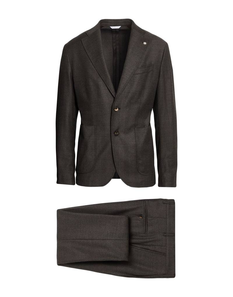 MANUEL RITZ Anzug Herren Dunkelbraun von MANUEL RITZ
