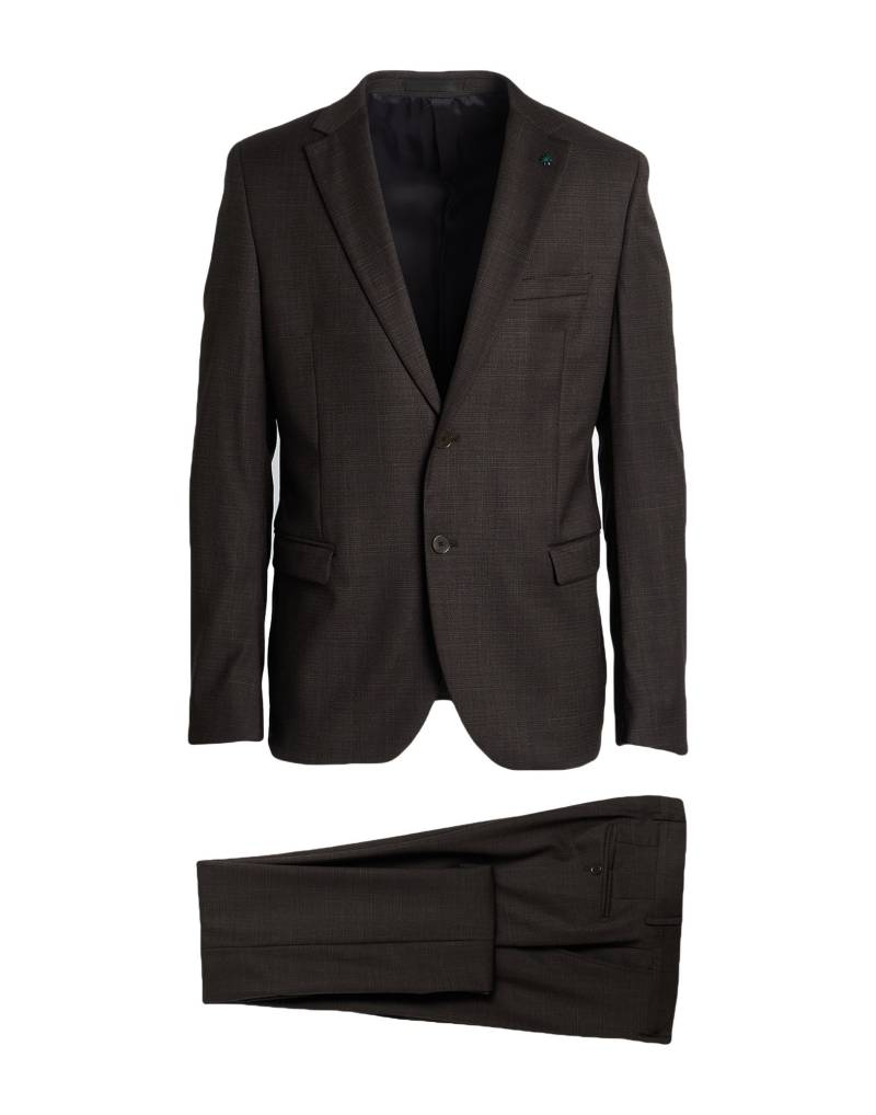 MANUEL RITZ Anzug Herren Dunkelbraun von MANUEL RITZ