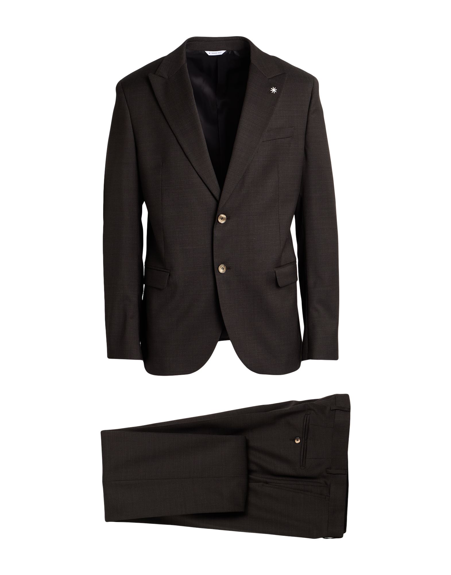 MANUEL RITZ Anzug Herren Dunkelbraun von MANUEL RITZ