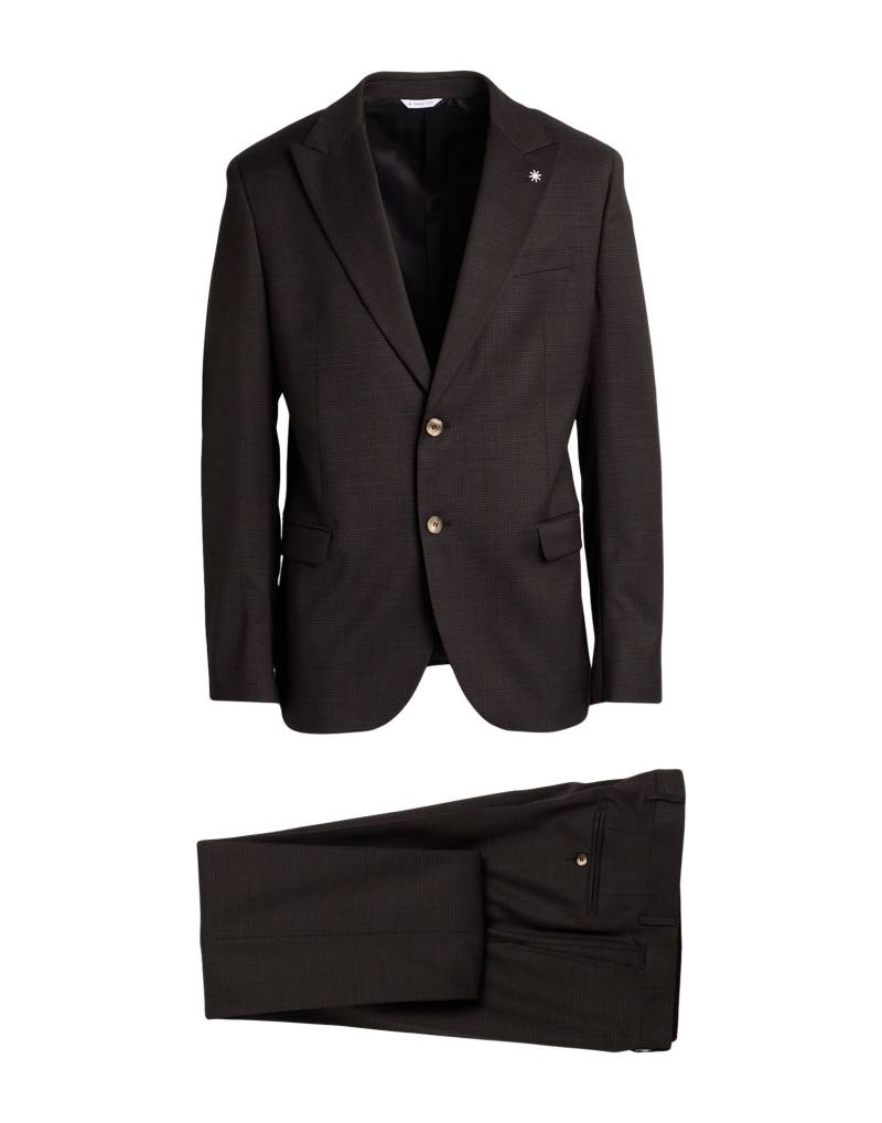 MANUEL RITZ Anzug Herren Dunkelbraun von MANUEL RITZ