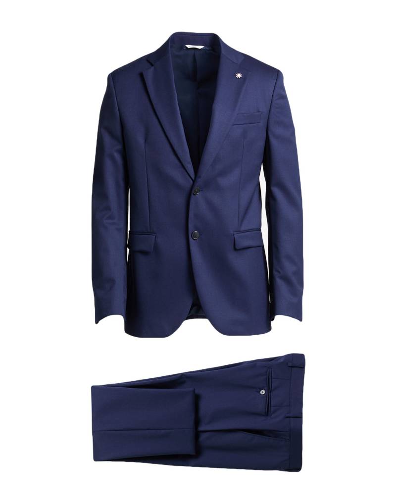 MANUEL RITZ Anzug Herren Marineblau von MANUEL RITZ