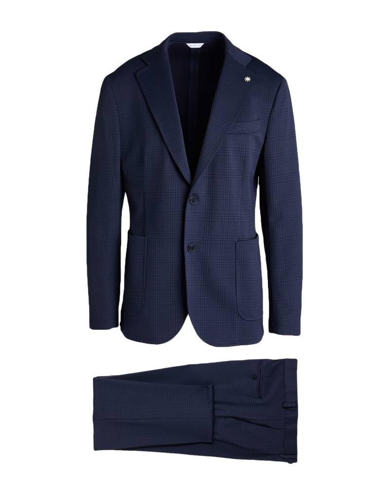 MANUEL RITZ Anzug Herren Marineblau von MANUEL RITZ