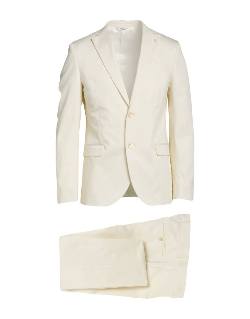 MANUEL RITZ Anzug Herren Off white von MANUEL RITZ