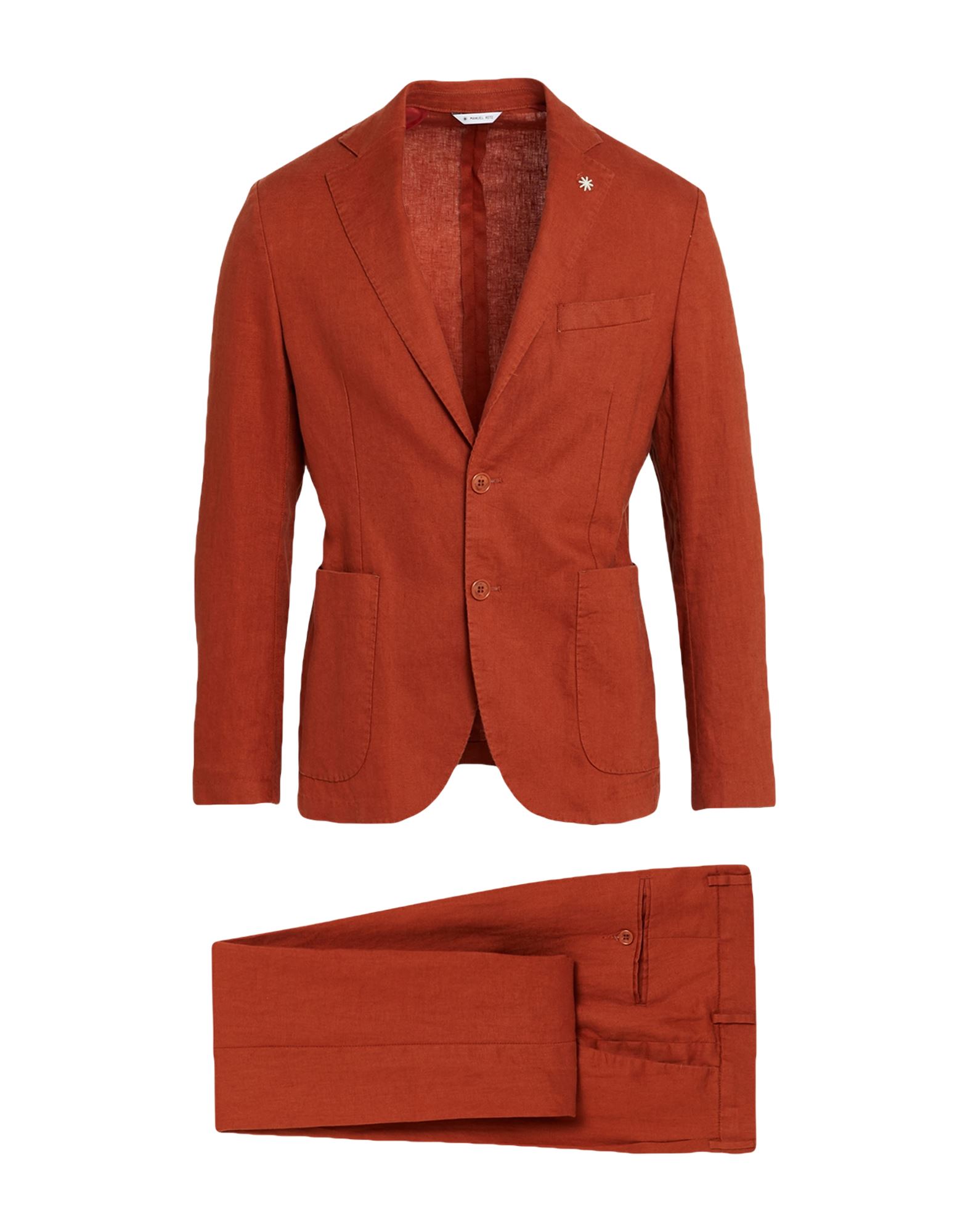 MANUEL RITZ Anzug Herren Rostrot von MANUEL RITZ