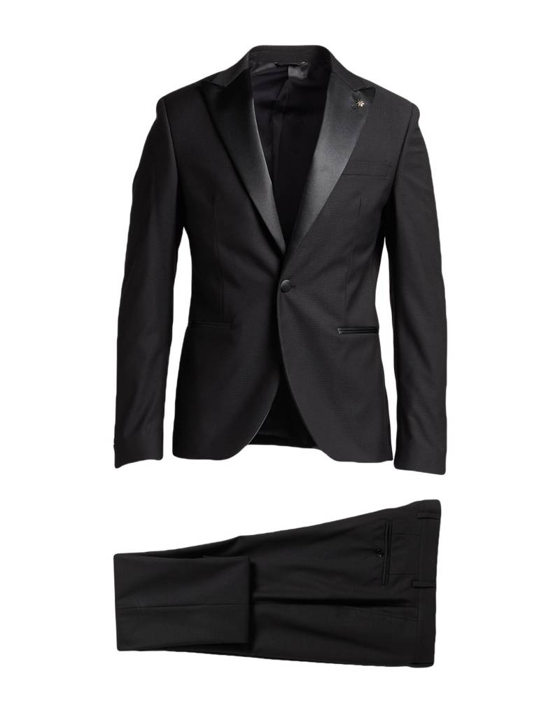 MANUEL RITZ Anzug Herren Schwarz von MANUEL RITZ