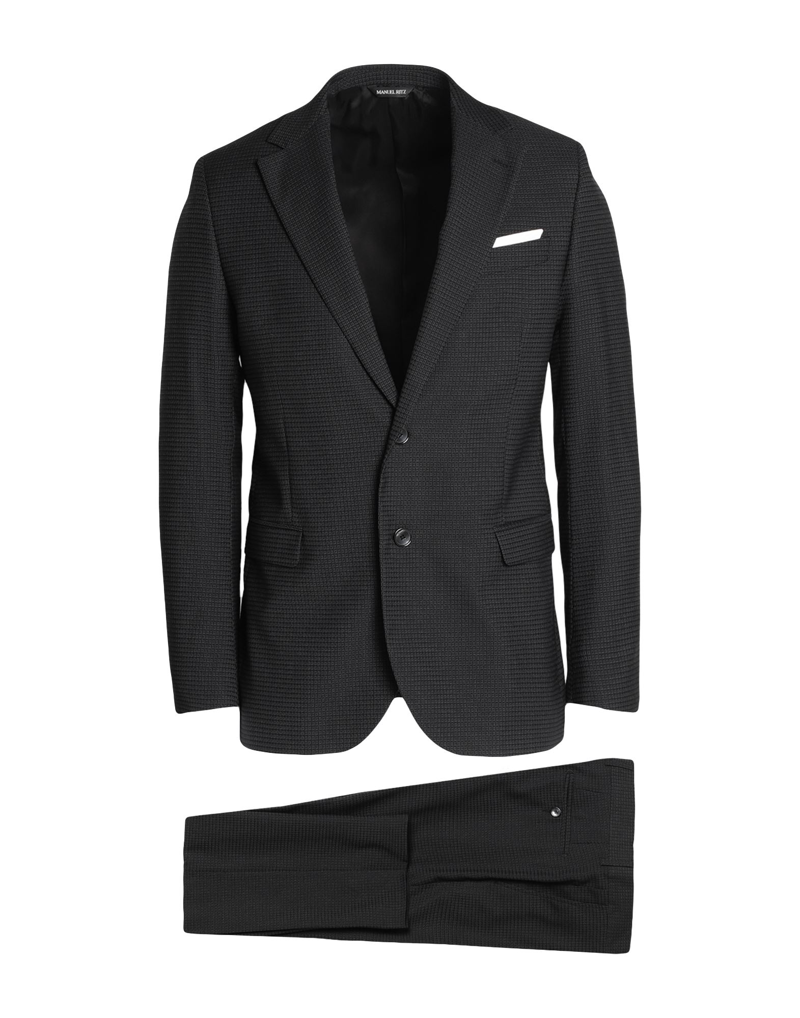 MANUEL RITZ Anzug Herren Schwarz von MANUEL RITZ