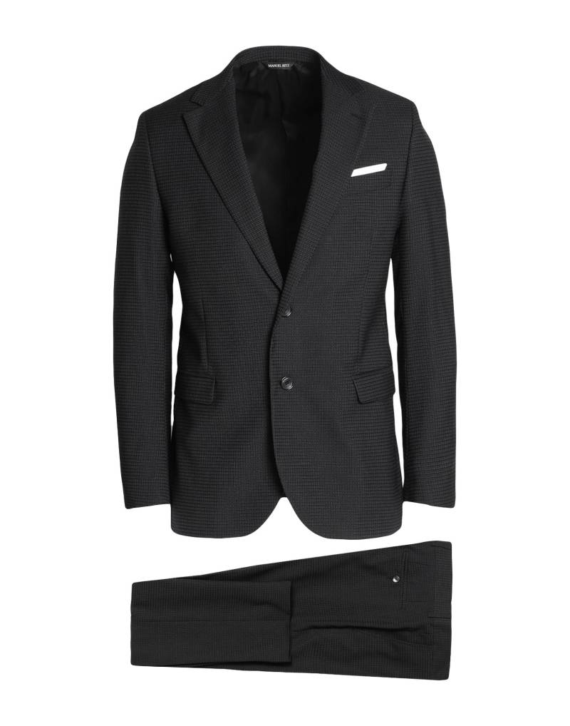 MANUEL RITZ Anzug Herren Schwarz von MANUEL RITZ