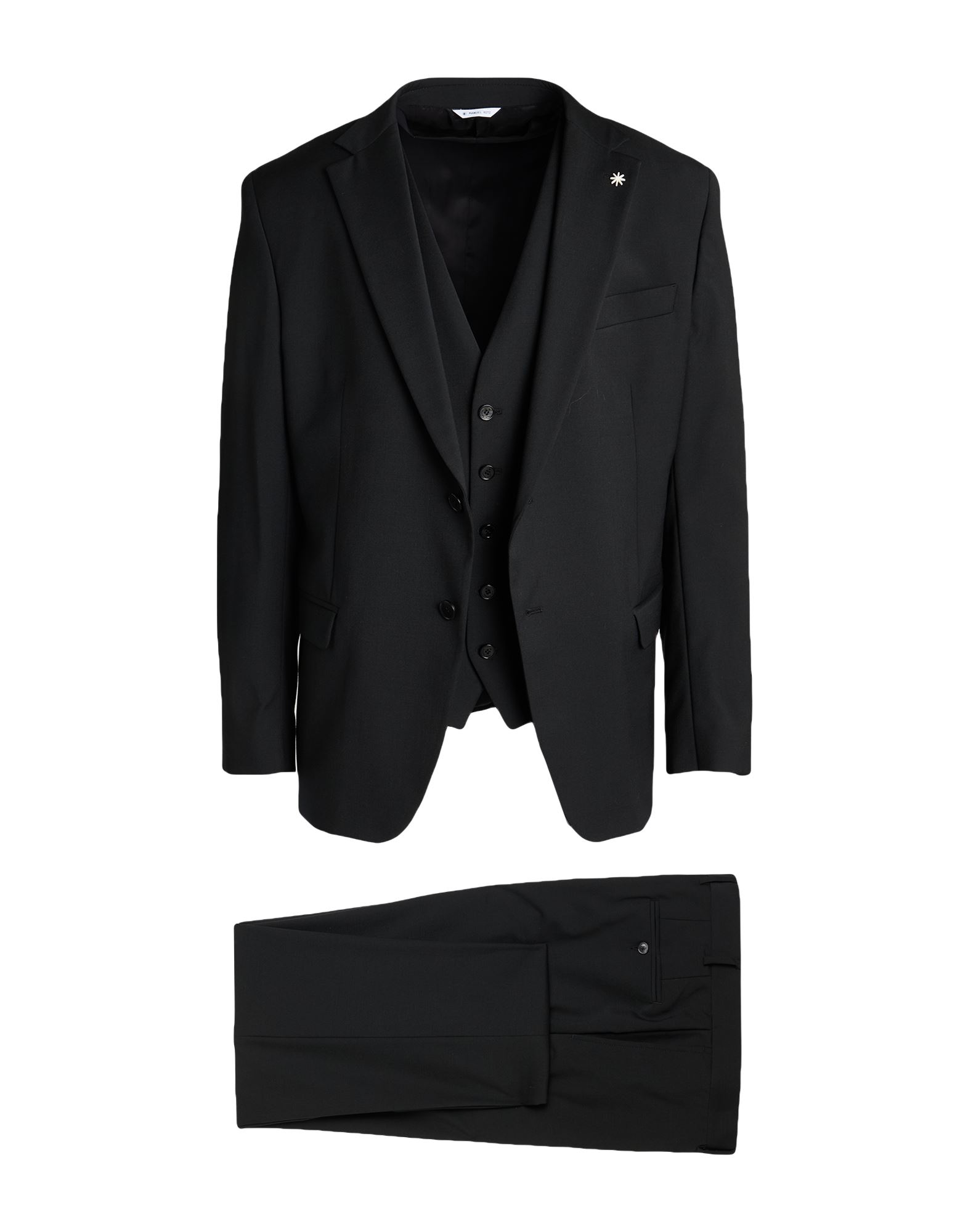 MANUEL RITZ Anzug Herren Schwarz von MANUEL RITZ