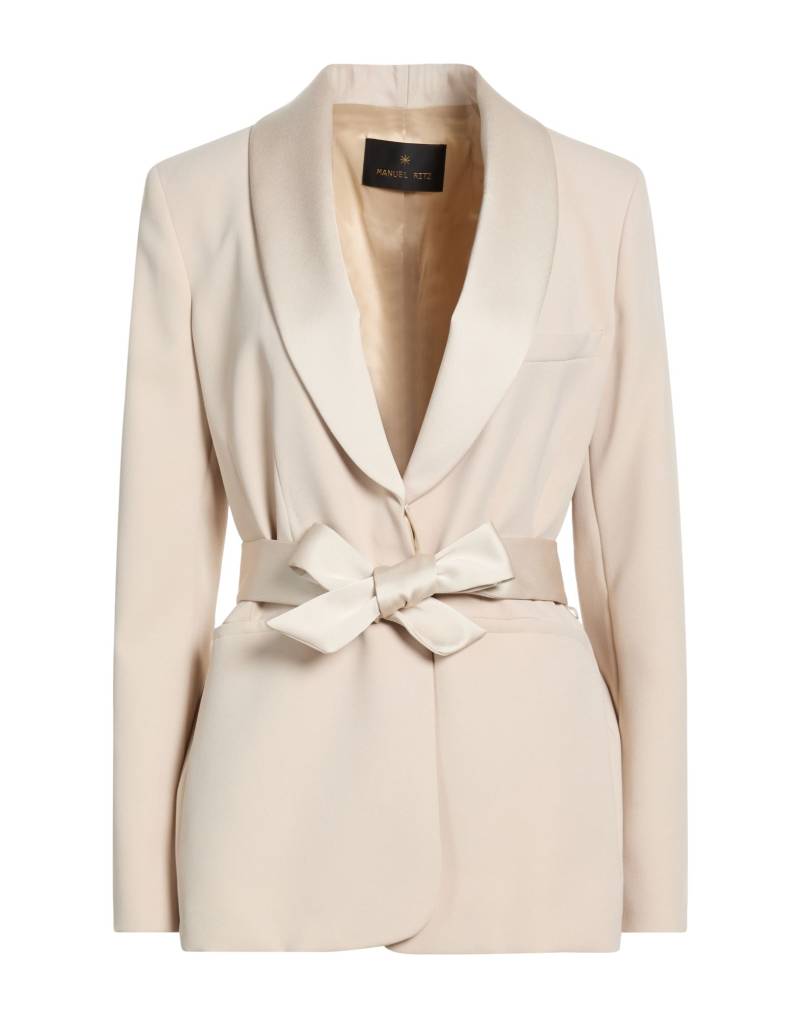 MANUEL RITZ Blazer Damen Beige von MANUEL RITZ