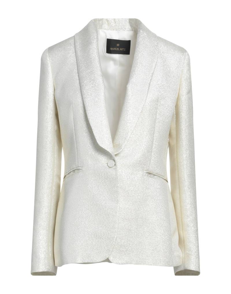 MANUEL RITZ Blazer Damen Elfenbein von MANUEL RITZ