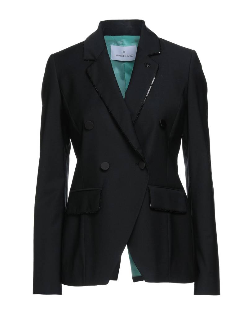 MANUEL RITZ Blazer Damen Schwarz von MANUEL RITZ