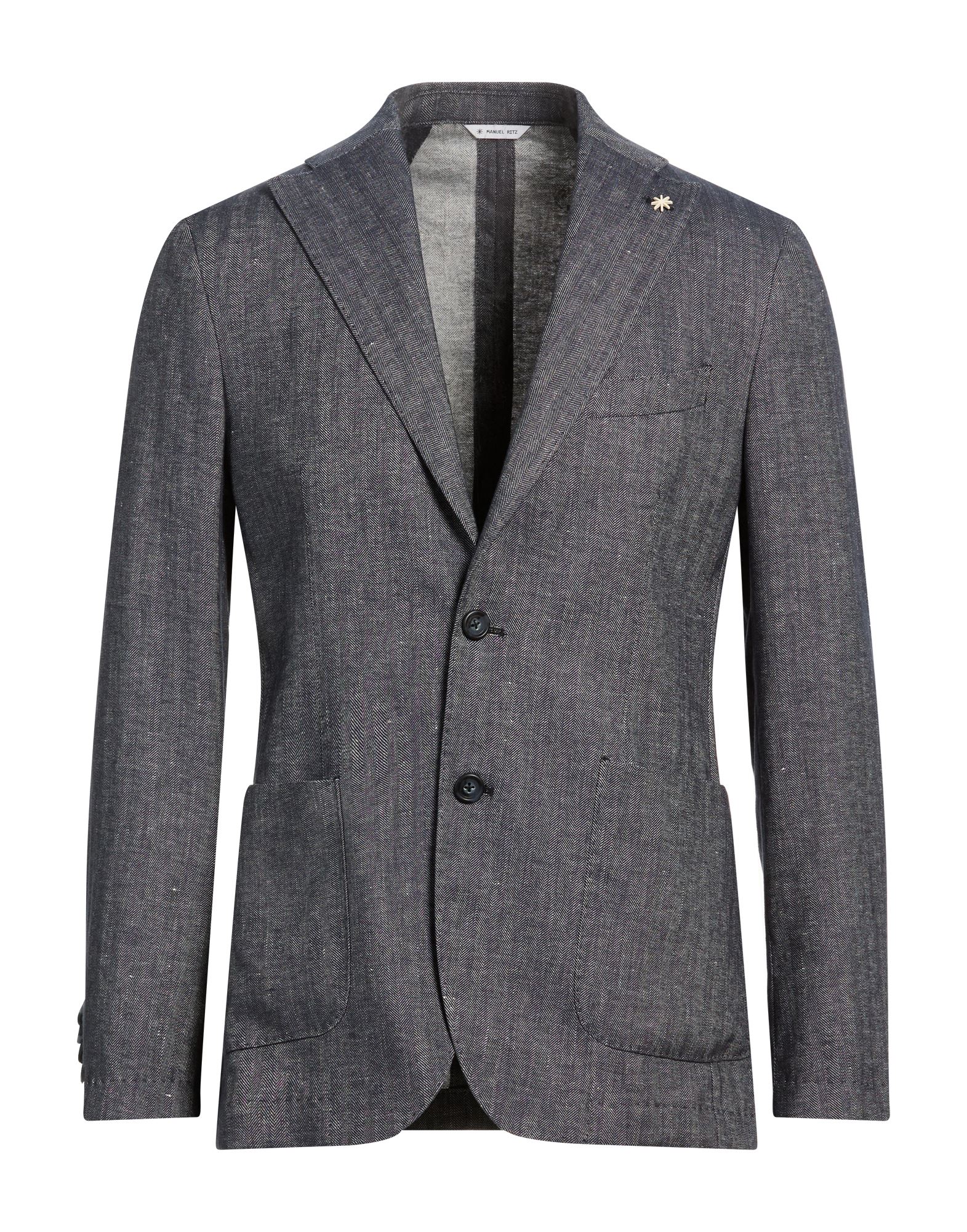 MANUEL RITZ Blazer Herren Blau von MANUEL RITZ
