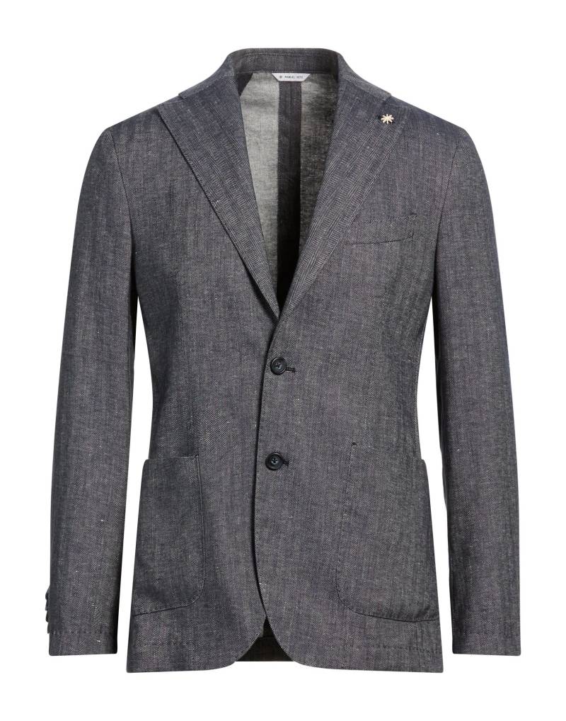 MANUEL RITZ Blazer Herren Blau von MANUEL RITZ