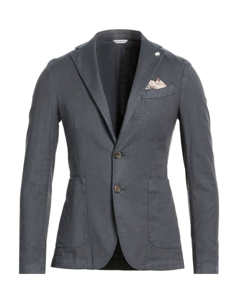 MANUEL RITZ Blazer Herren Braungrau von MANUEL RITZ