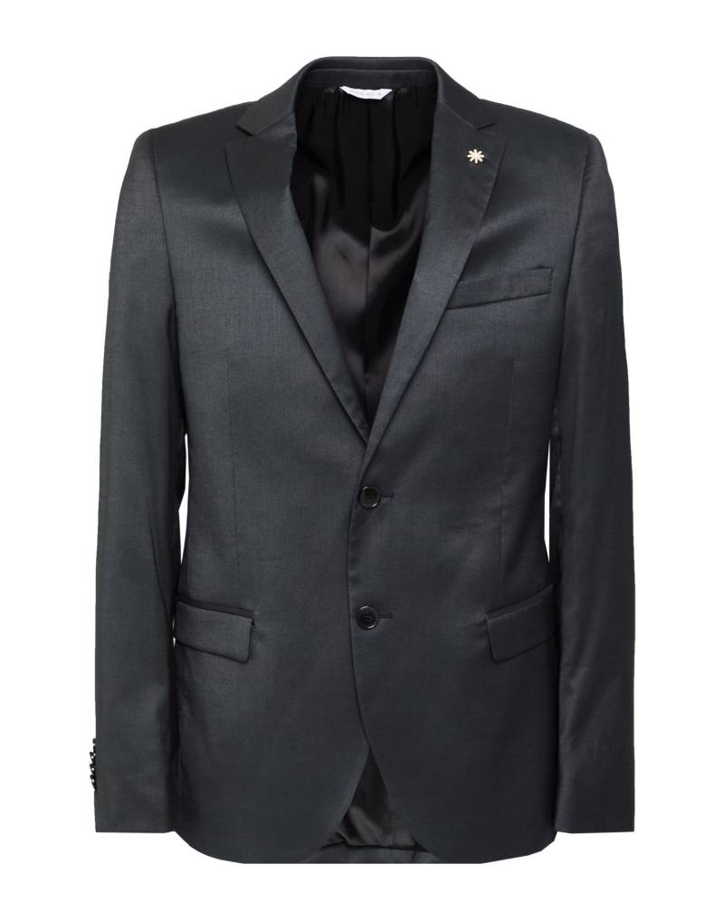 MANUEL RITZ Blazer Herren Braungrau von MANUEL RITZ