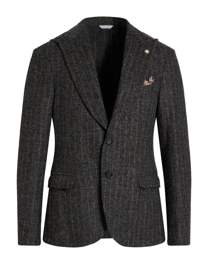MANUEL RITZ Blazer Herren Braungrau von MANUEL RITZ