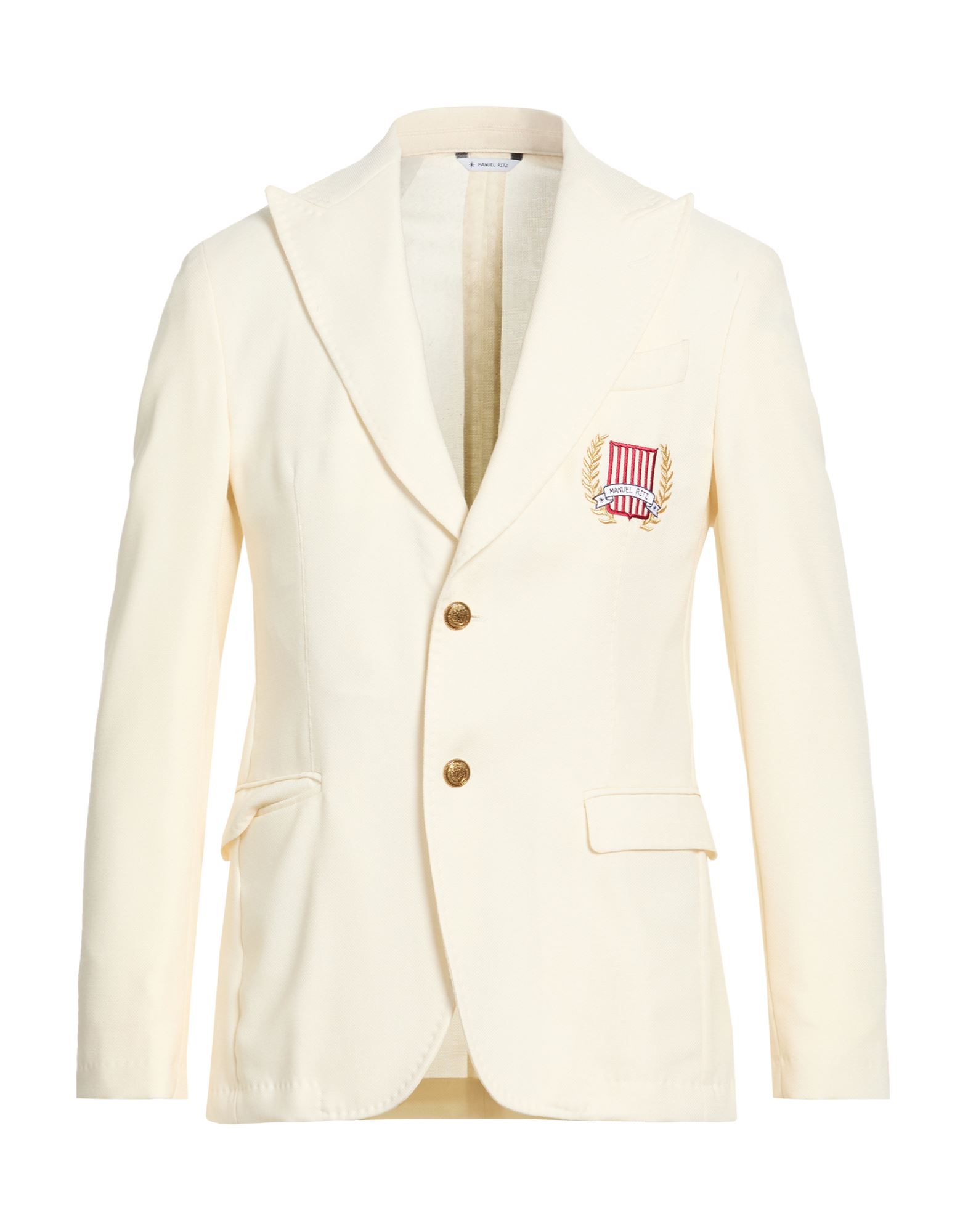 MANUEL RITZ Blazer Herren Cremeweiß von MANUEL RITZ