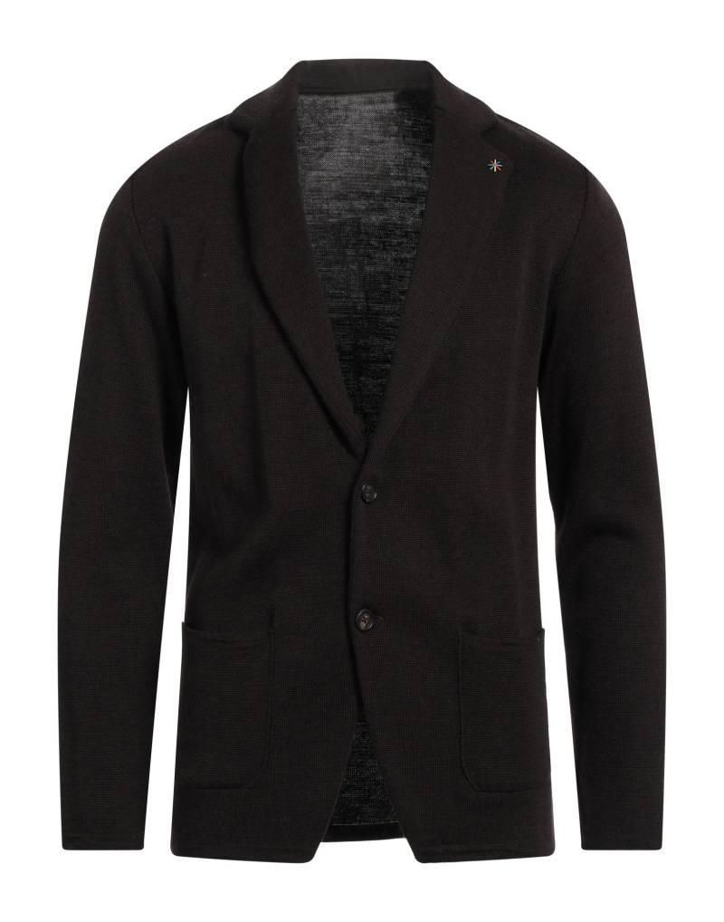 MANUEL RITZ Blazer Herren Dunkelbraun von MANUEL RITZ