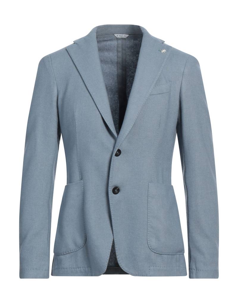 MANUEL RITZ Blazer Herren Hellblau von MANUEL RITZ
