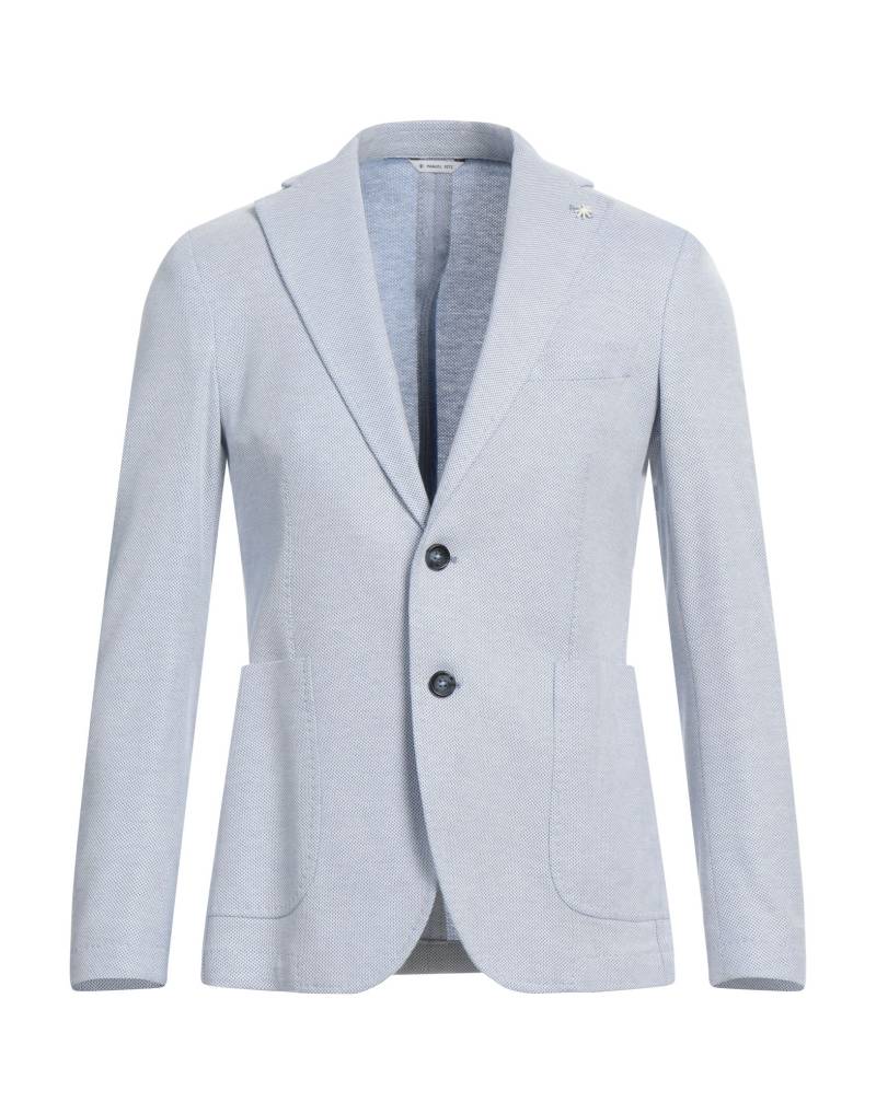 MANUEL RITZ Blazer Herren Himmelblau von MANUEL RITZ