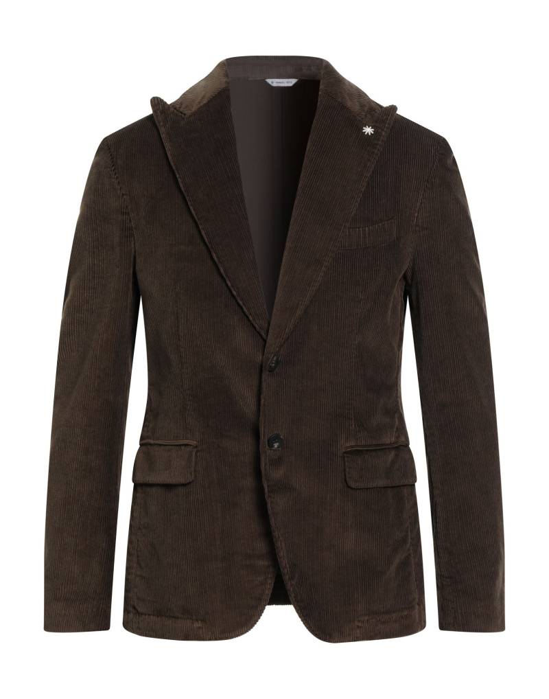MANUEL RITZ Blazer Herren Schokobraun von MANUEL RITZ