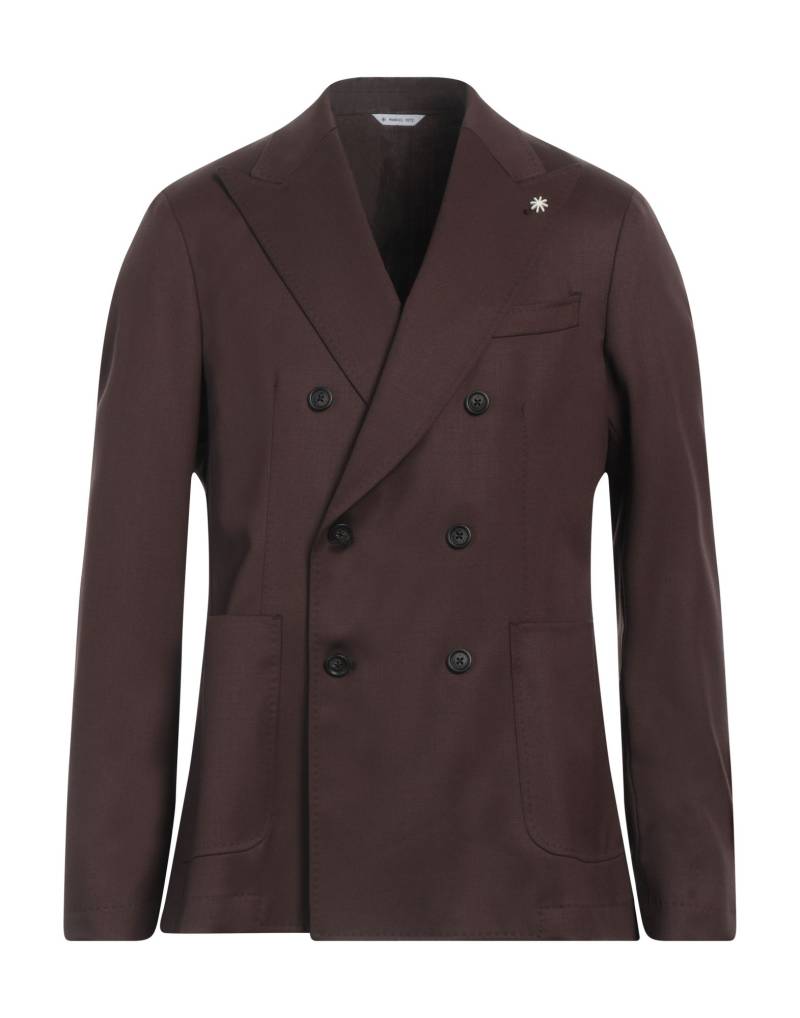 MANUEL RITZ Blazer Herren Schokobraun von MANUEL RITZ