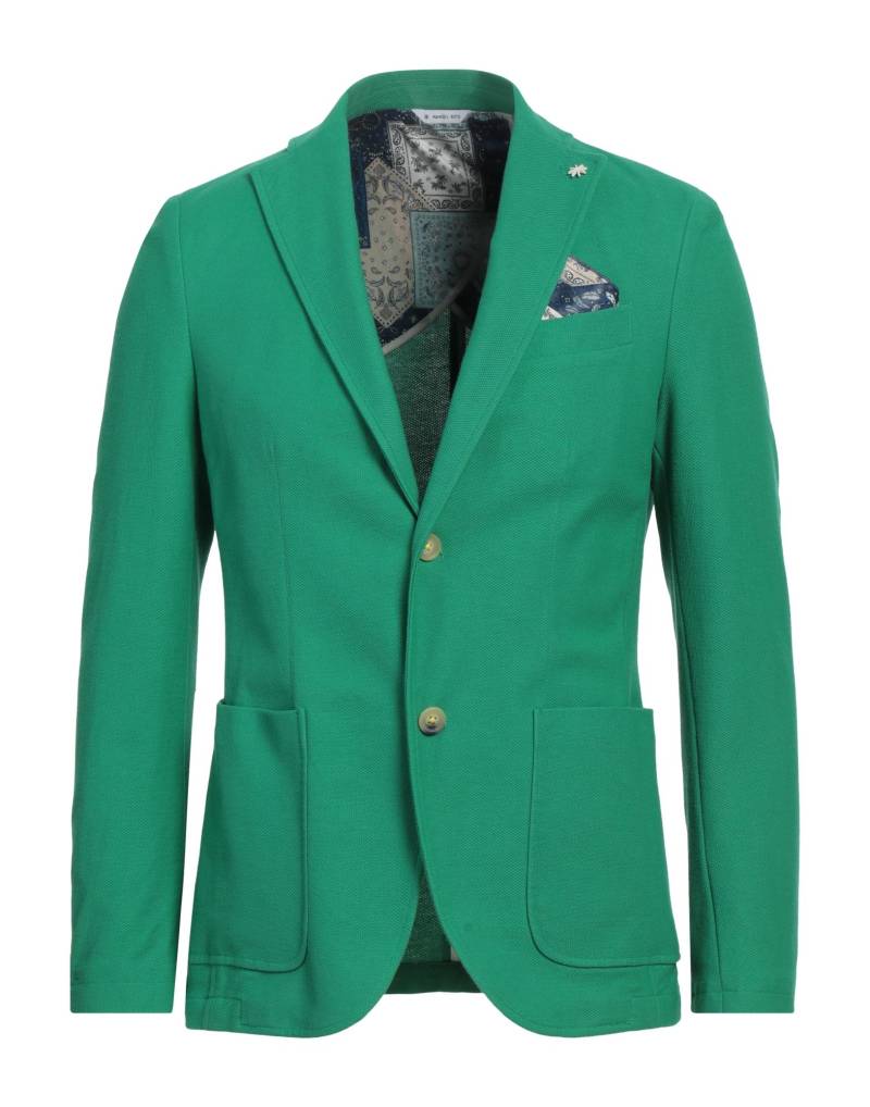 MANUEL RITZ Blazer Herren Smaragdgrün von MANUEL RITZ