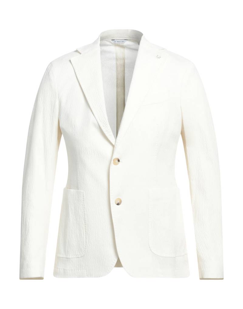 MANUEL RITZ Blazer Herren Weiß von MANUEL RITZ