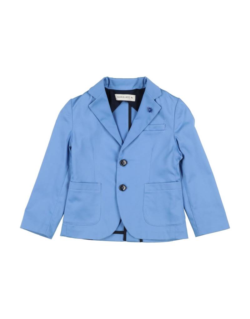 MANUEL RITZ Blazer Kinder Azurblau von MANUEL RITZ