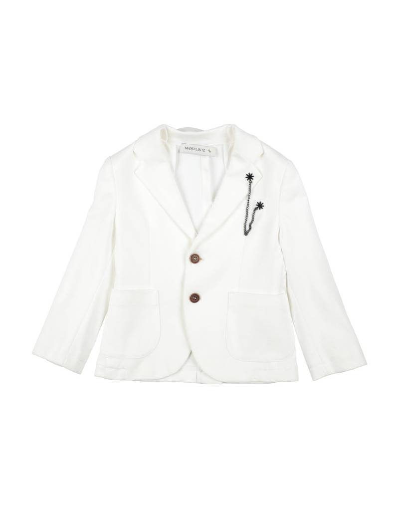 MANUEL RITZ Blazer Kinder Weiß von MANUEL RITZ